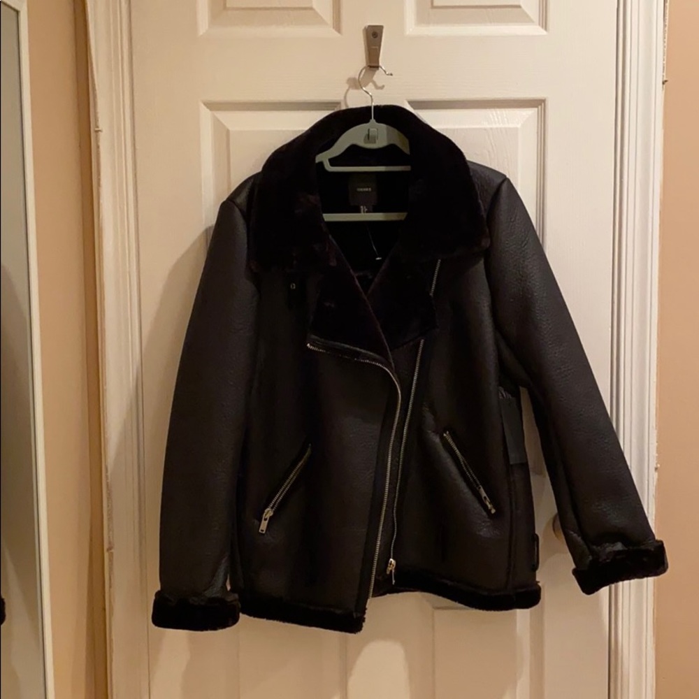 NWOT Forever 21 Faux Fur Aviator Jacket || OBO